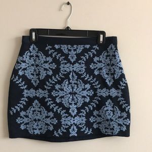 miami Blue Mini Skirt